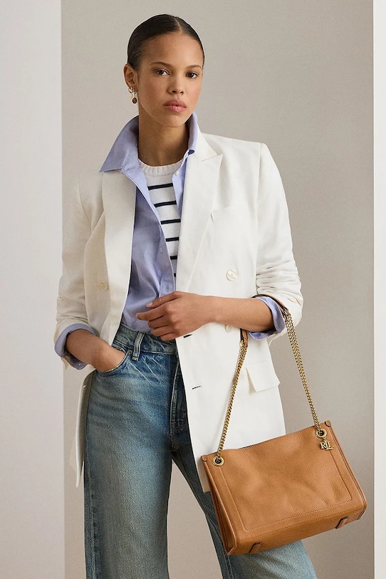 Lauren Ralph Lauren torebka skórzana 431980173