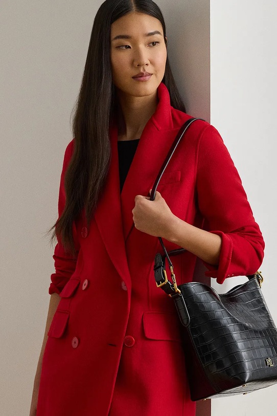Usnjena torbica Lauren Ralph Lauren 431980189