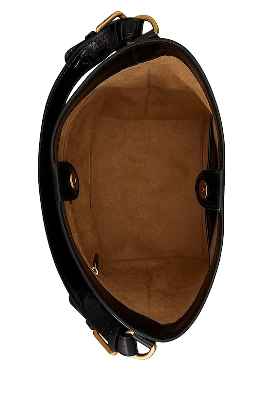 Lauren Ralph Lauren torebka skórzana czarny 431980189