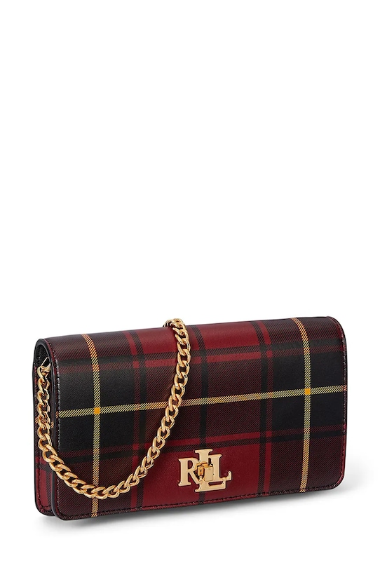 Lauren Ralph Lauren kopertówka skórzana 432981189 czarny AW25