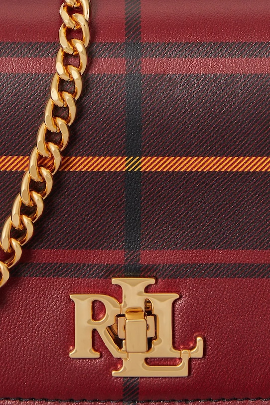 Lauren Ralph Lauren kopertówka skórzana 432981189 czarny