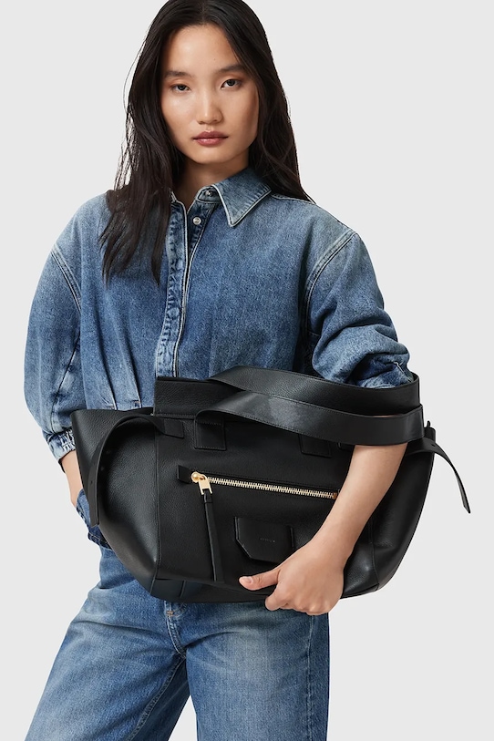 Шкіряна сумочка AllSaints PEREZ W392XD
