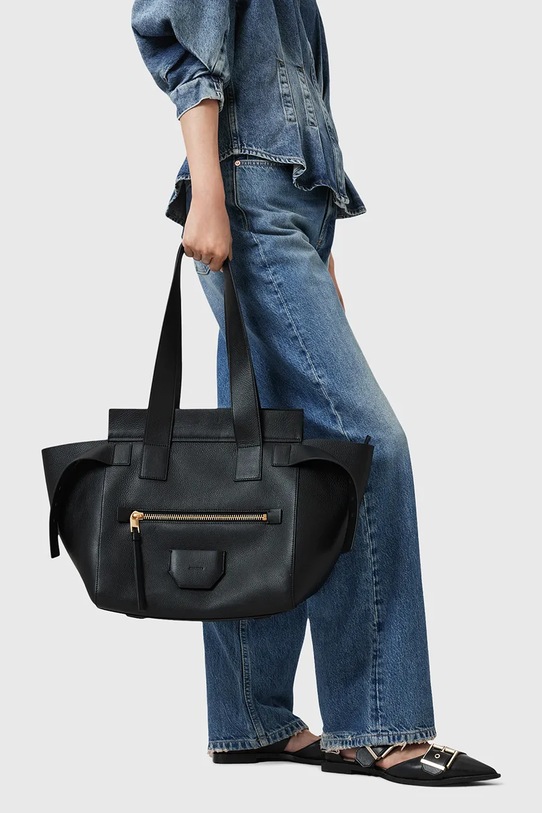 AllSaints torebka skórzana PEREZ W392XD