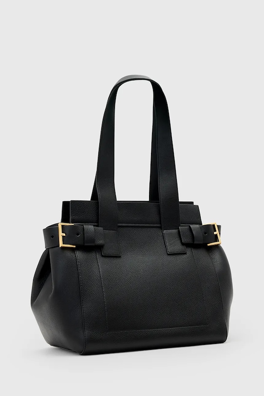 Аксесуари Шкіряна сумочка AllSaints PEREZ W392XD чорний
