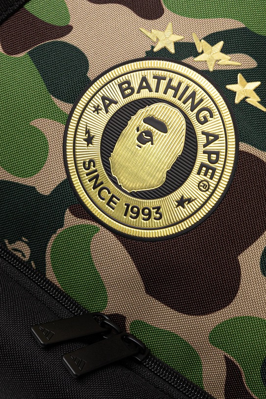adidas Originals torba sportowa BAPE DUFFLE BAG zielony JY8236