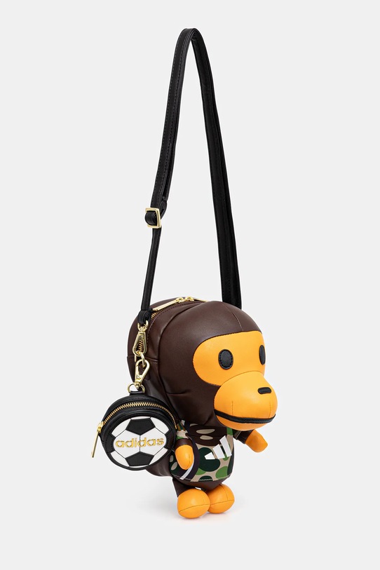 adidas Originals handbag BAPE MILO BAG JZ7448 brown AW25