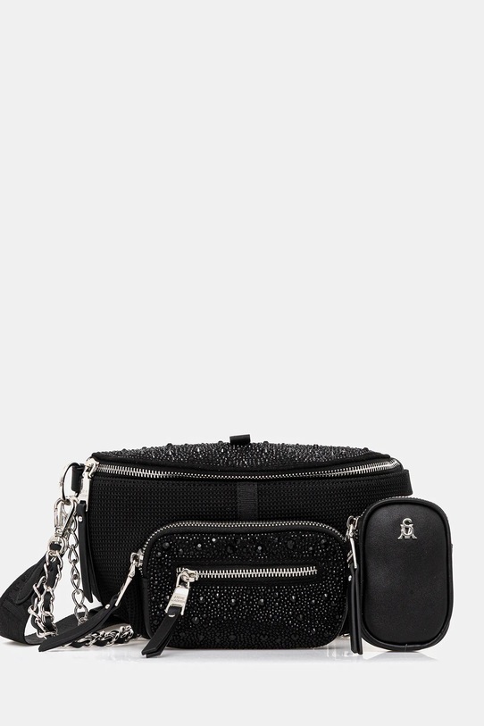 Steve Madden torebka Bmaxima tekstylny czarny SM13000640