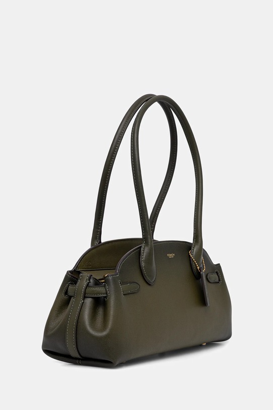 Coach torebka skórzana Empire Carryall Bag 34 CCC30 zielony AW25