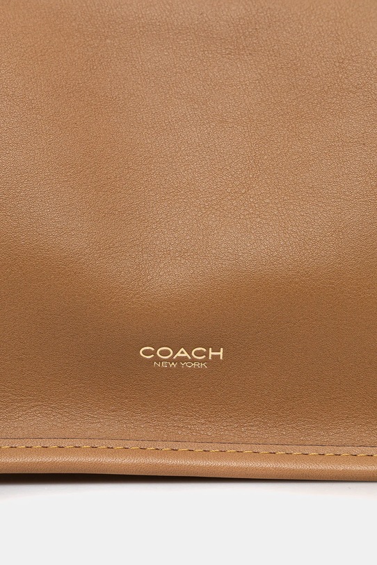 Coach poseta de piele Waverly maro CCC36