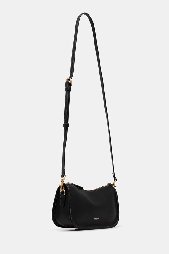 Coach torebka skórzana Waverly CCC36 czarny AA00