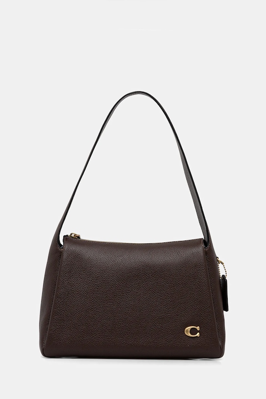 Кожаная сумочка Coach Lola кожа коричневый CCC45