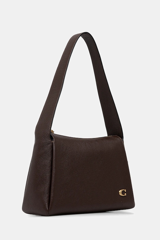 Кожаная сумочка Coach Lola CCC45 коричневый AW25