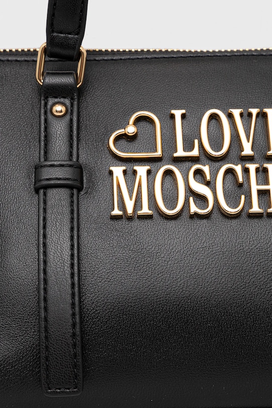 Accesorii Love Moschino poșetă de piele JC4332PP0NK1300A negru