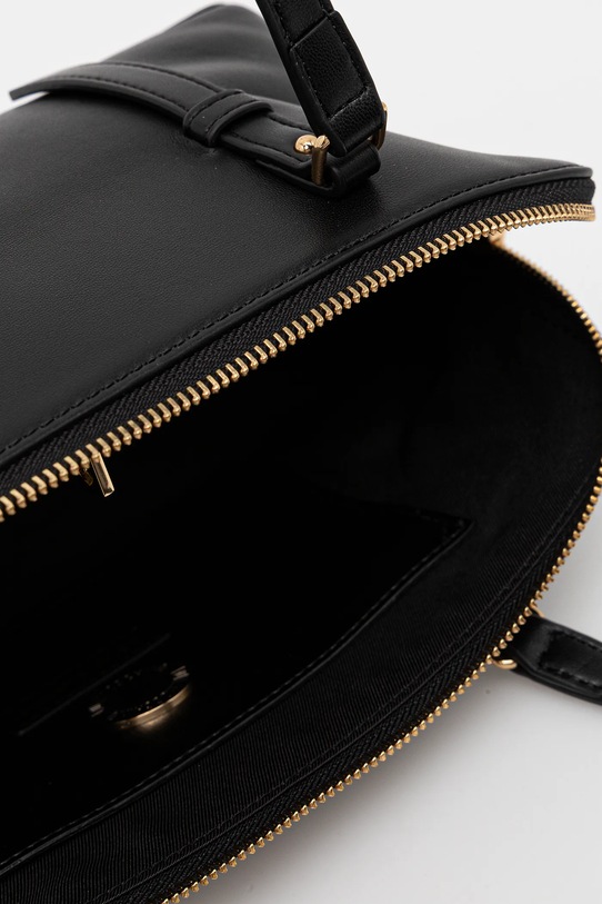 Love Moschino poșetă de piele JC4332PP0NK1300A negru