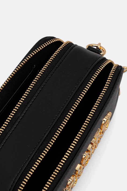 Love Moschino poșetă de piele JC4333PP0NK1300A negru