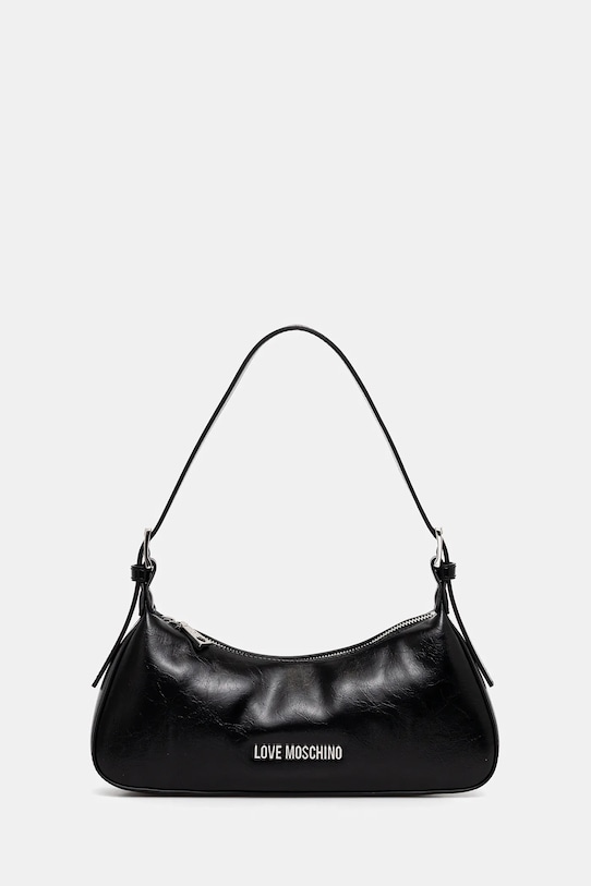 Love Moschino torebka nie mieści A4 czarny JC4390PP0NKP000A