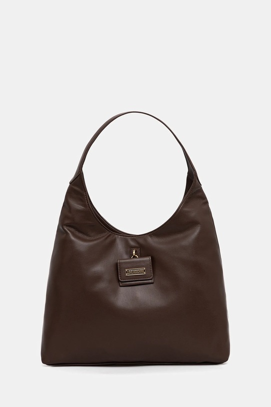 Love Moschino torebka aplikacja brązowy JC4393PP0NKN0313
