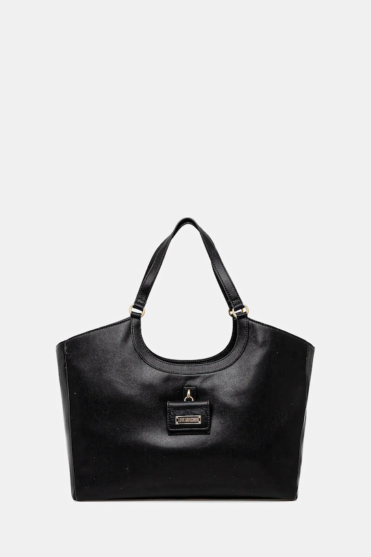 Love Moschino poșetă uni negru JC4391PP0NKN0000