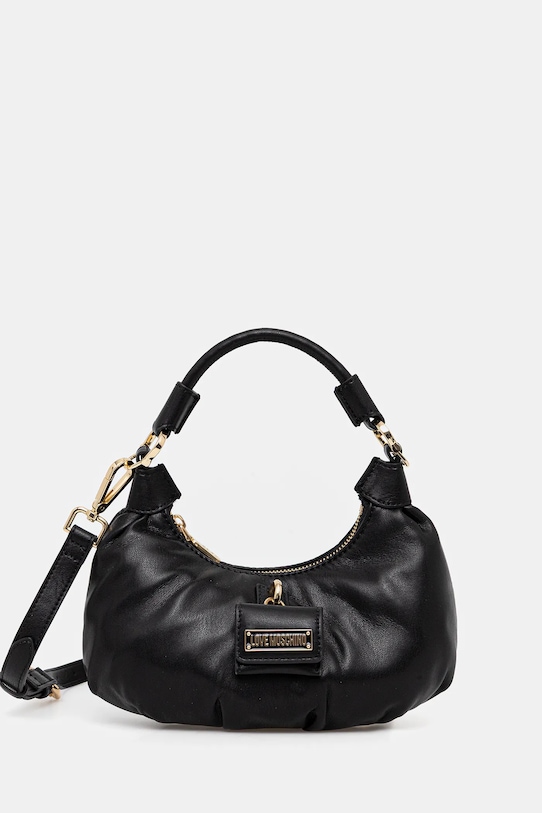 Love Moschino poșetă uni negru JC4360PP0NKN0000