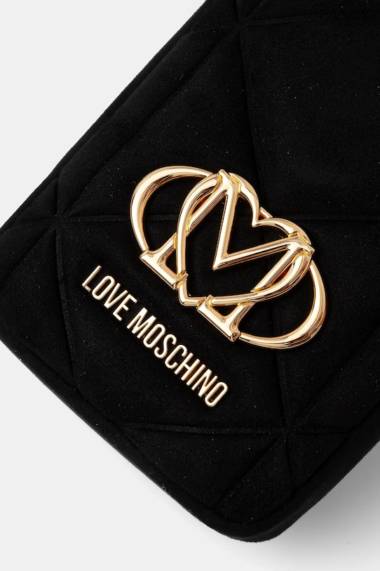 Love Moschino carcasă de telefon negru JC5645PP0NKE0000