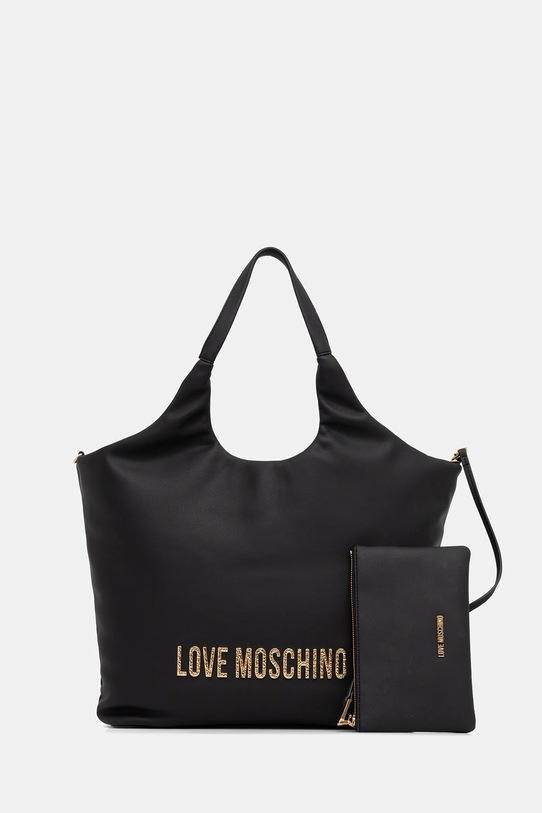 Love Moschino torebka aplikacja czarny JC4396PP0NKD000A
