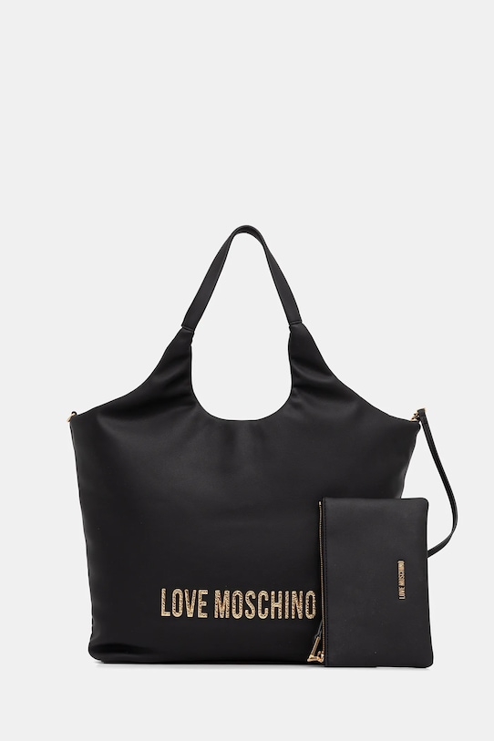 Τσάντα Love Moschino συνθετικό μαύρο JC4396PP0NKD000A