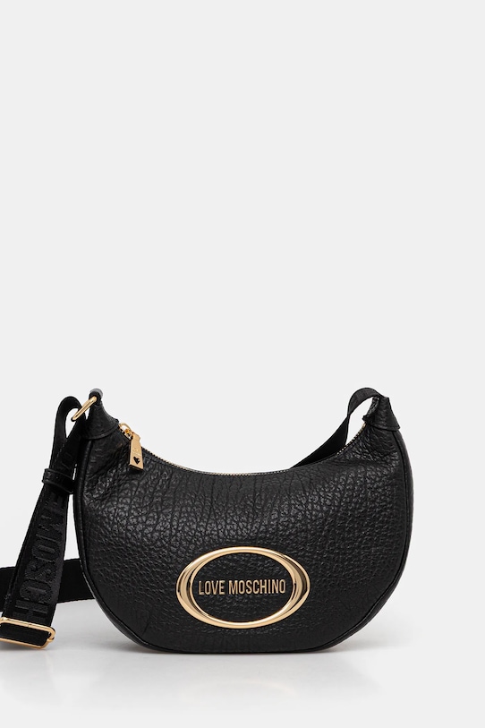 Love Moschino poșetă nu incape in A4 negru JC4340PP0NK1400A