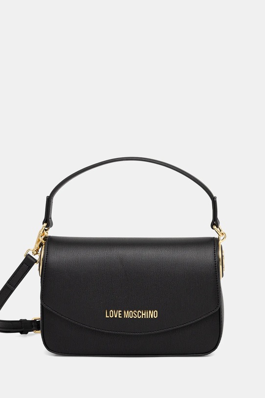Love Moschino torebka nie mieści A4 czarny JC4372PP0NKF0000