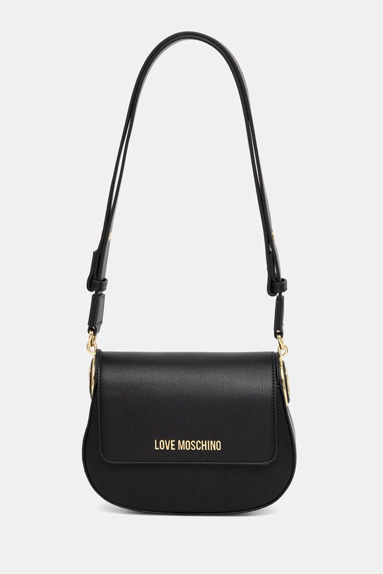 Love Moschino torebka nie mieści A4 czarny JC4374PP0NKF0000