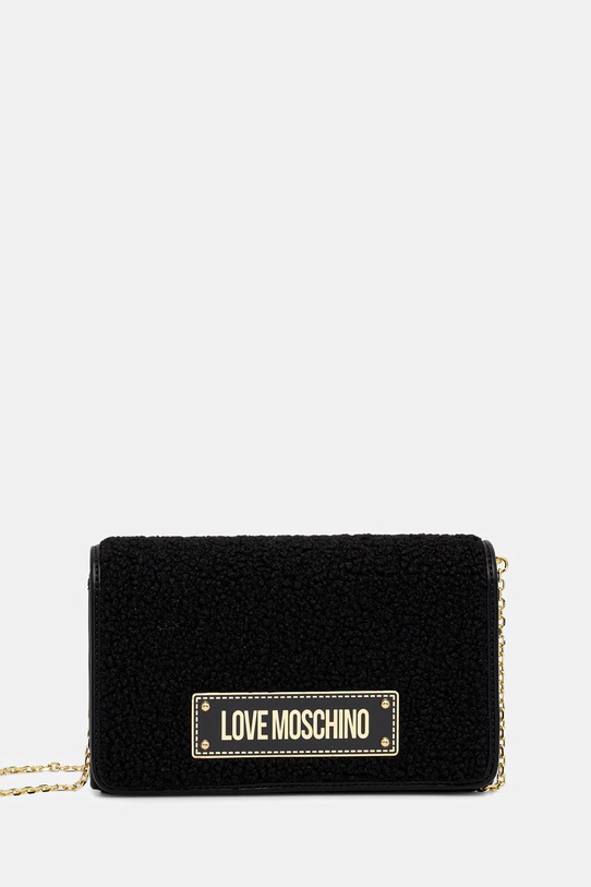 Love Moschino torebka nie mieści A4 czarny JC4379PP0NKS100A