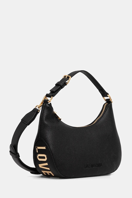 Love Moschino poșetă JC4018PP0NLT0000 negru AW25