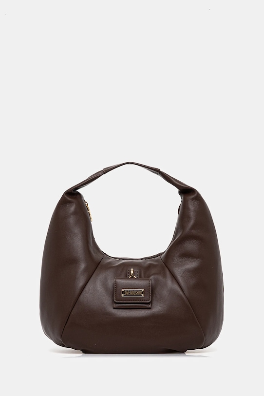 Love Moschino torebka nie mieści A4 brązowy JC4357PP0NKN0313