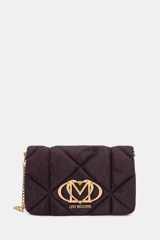 Love Moschino torebka tekstylny fioletowy JC4043PP0NKE0650