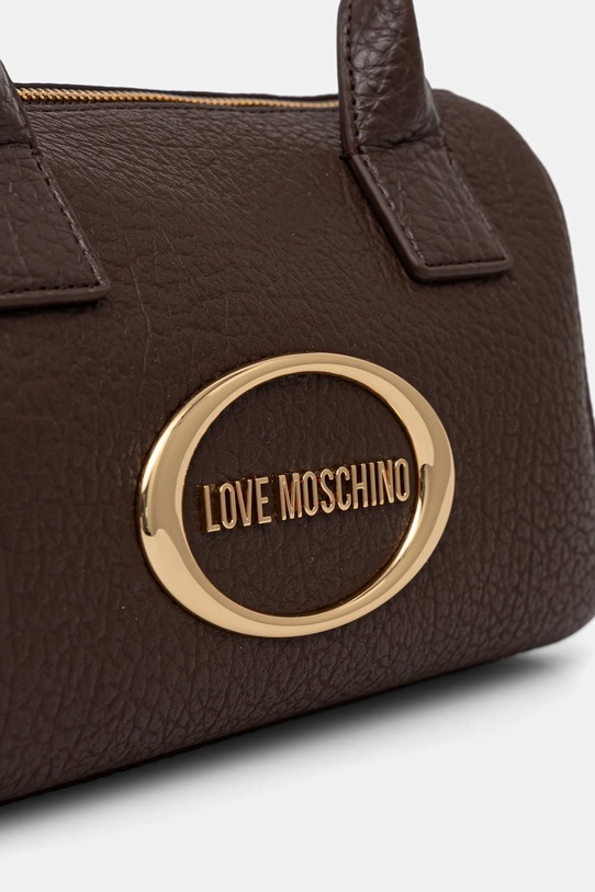 Love Moschino torebka skórzana JC4338PP0NK1431A brązowy