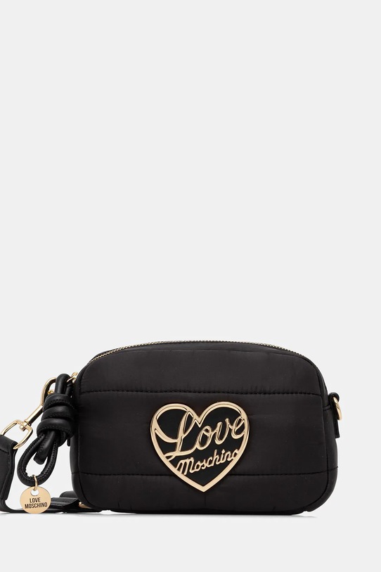 Love Moschino torebka tekstylny czarny JC4352PP0NKY100A