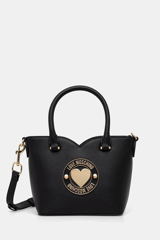 Love Moschino torebka nie mieści A4 czarny JC4364PP0NKG0000