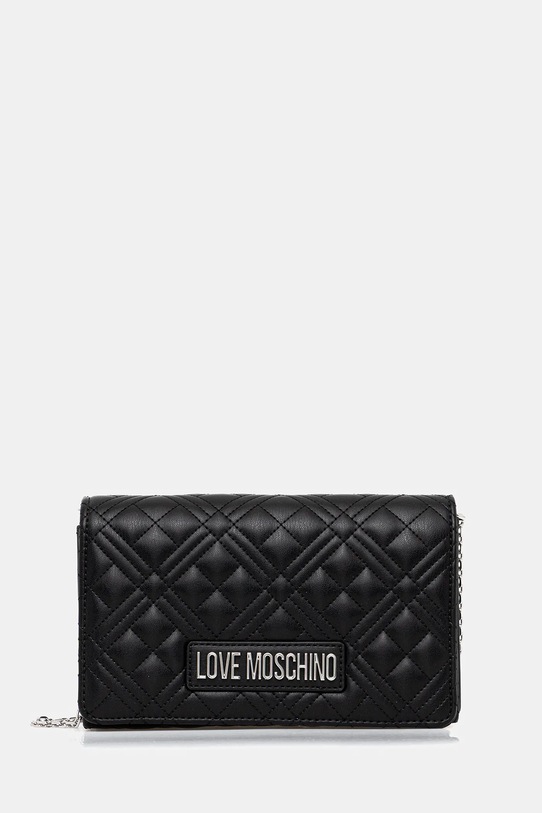 Kabelka Love Moschino imitácia kože čierna JC4079PP0NLA000B