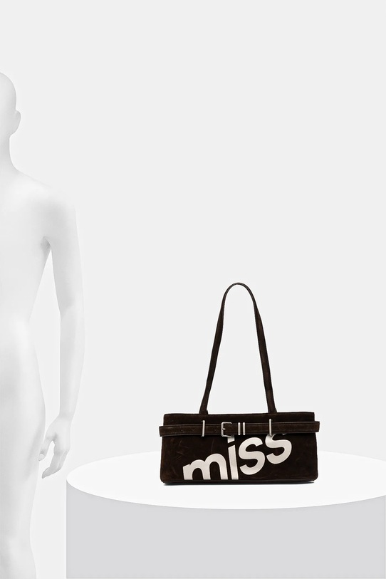 Miss Sixty geantă de mână din piele întoarsă 6S3GJ81600