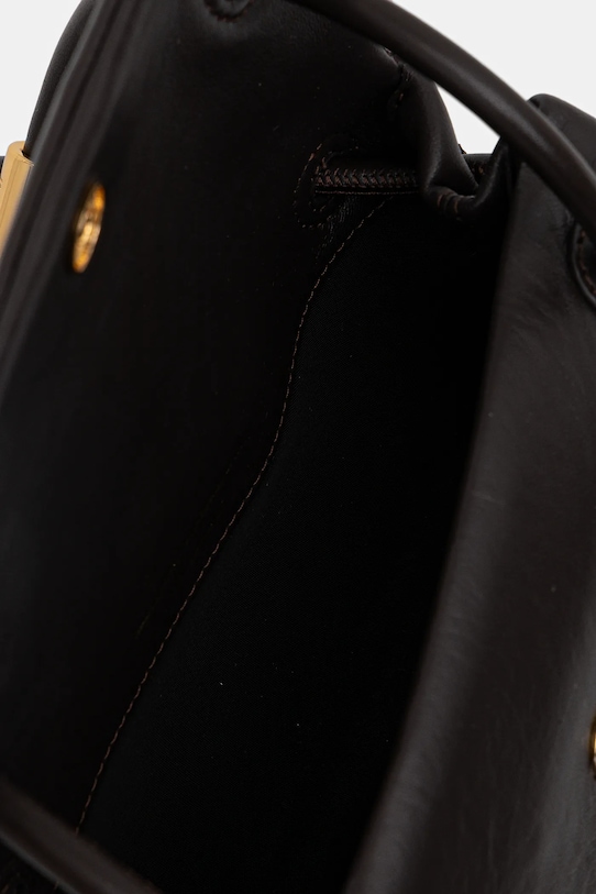 Trussardi torebka skórzana brązowy Z610E005987N