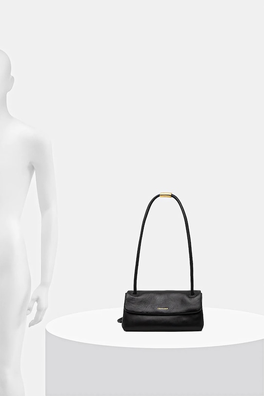 Kožená kabelka Trussardi Z610E005987N