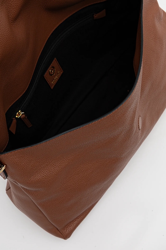 Pollini torebka skórzana PC4402PP0NQA1 brązowy