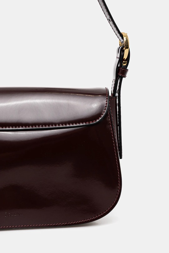 Akcesoria Pollini torebka skórzana PC4403PP0NQB1 bordowy