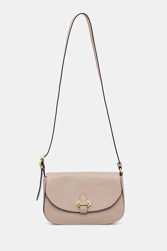 Pollini torebka skórzana skóra licowa beżowy PC4404PP0NQC0