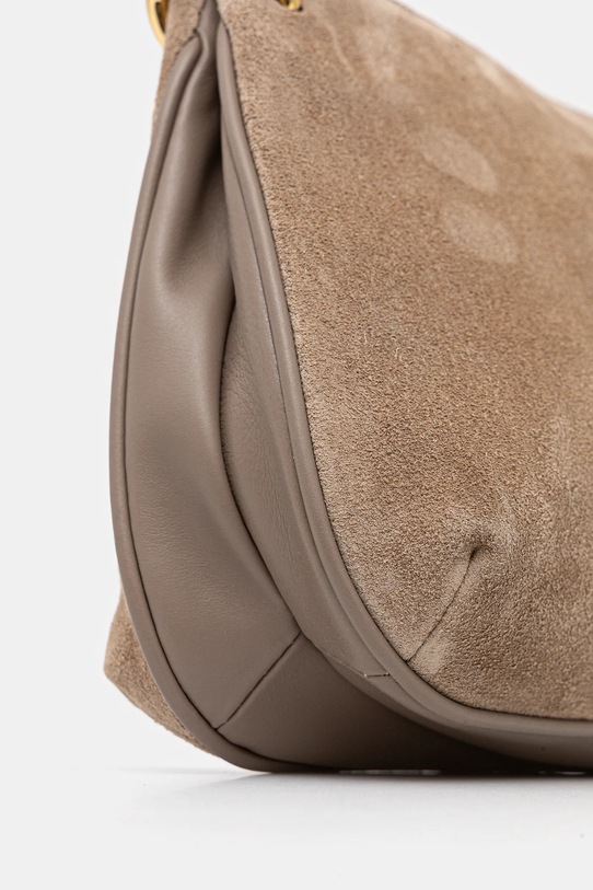 Pollini torebka skórzana zielony PC4407PP0NQD1