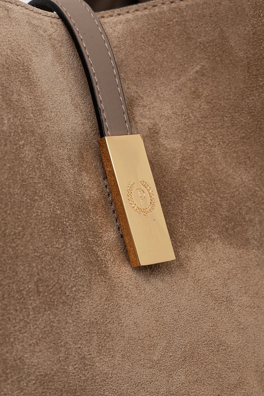 Pollini torebka zamszowa zielony PC4415PP0NQI1