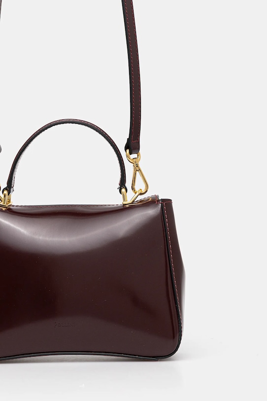 Doplnky Kožená kabelka Pollini PC4418PP0NQB1 burgundské