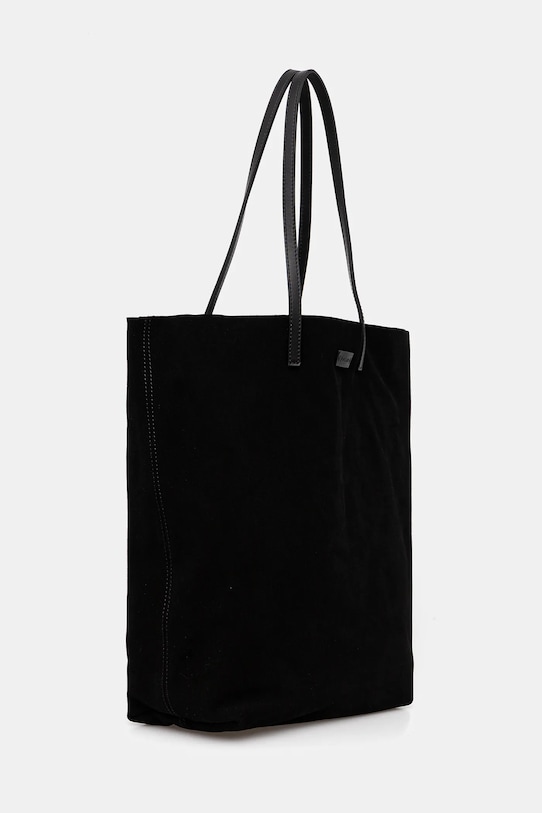 Pollini torebka zamszowa PC4425PP0NQL1 czarny AW25