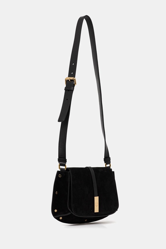 Pollini torebka zamszowa PC4426PP0NQI1 czarny AW25