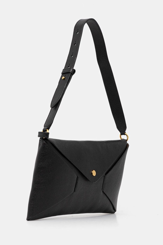 Pollini torebka skórzana PC4413PP0NQC0 czarny AW25