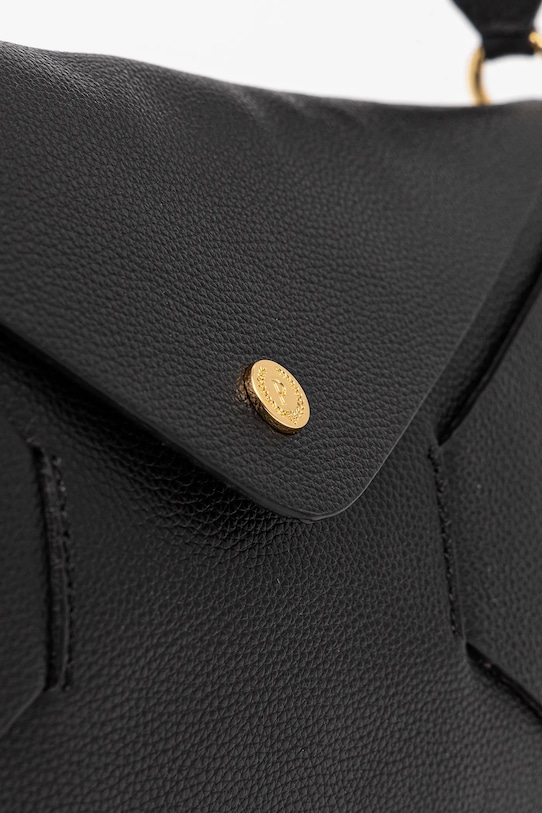 Pollini torebka skórzana czarny PC4413PP0NQC0